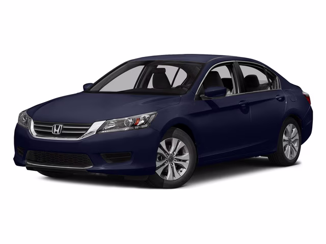 2015 Obsidian Blue Pearl Honda Accord LX FWD Sedan