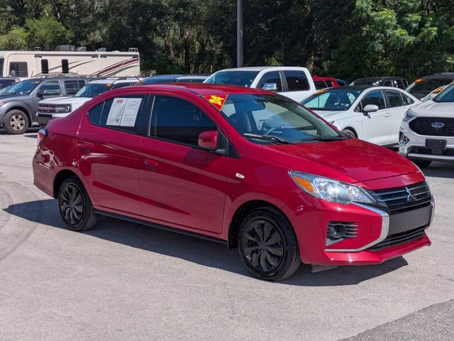 Used 2024 Mitsubishi Mirage G4 ES with VIN ML32FUFJ0RHF04437 for sale in DeLand, FL
