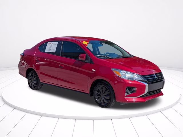 2024 Red Mitsubishi Mirage G4 ES FWD Sedan