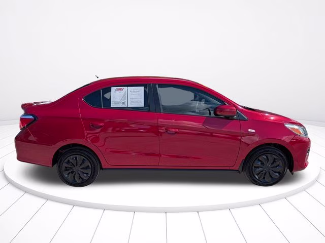 2024 Red Mitsubishi Mirage G4 ES FWD Sedan