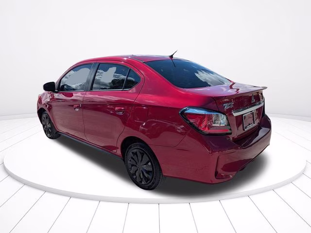 2024 Red Mitsubishi Mirage G4 ES FWD Sedan