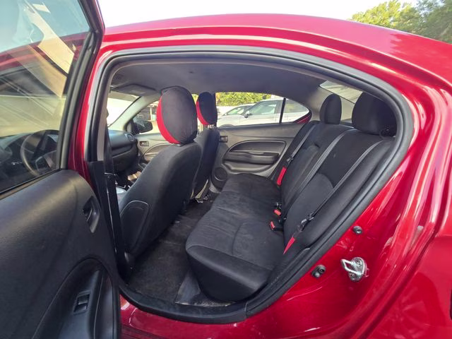 2024 Red Mitsubishi Mirage G4 ES FWD Sedan