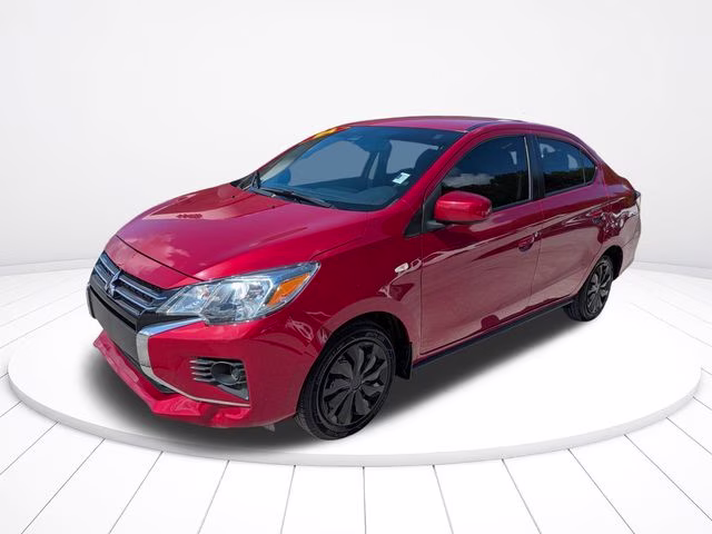 2024 Red Mitsubishi Mirage G4 ES FWD Sedan