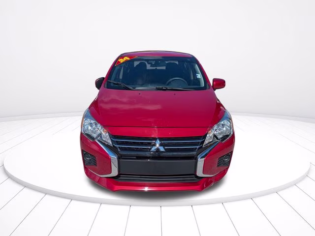 2024 Red Mitsubishi Mirage G4 ES FWD Sedan
