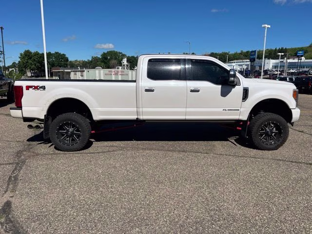 2019 White Platinum Ford Super Duty F-350 SRW Platinum 4X4 Truck