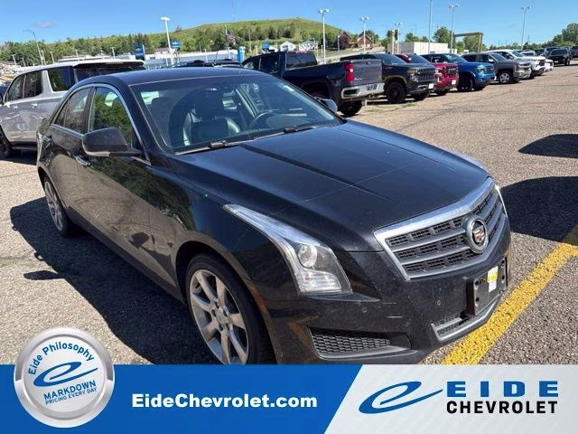 2014 Black Raven Cadillac ATS 2.0L Turbo Luxury AWD Sedan