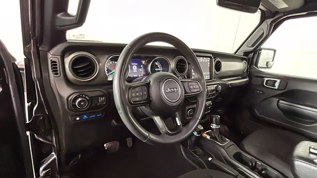 2023 Black Clearcoat Jeep Wrangler Willys 4xe 4X4 SUV