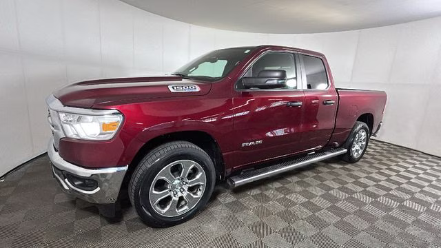 2023 Delmonico Red Pearlcoat Ram 1500 Big Horn/Lone Star 4X4 Truck