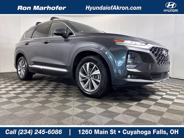 2020 Portofino Gray Hyundai Santa Fe SEL AWD SUV