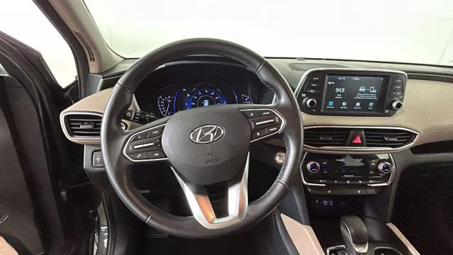 2020 Portofino Gray Hyundai Santa Fe SEL AWD SUV