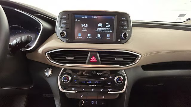 2020 Portofino Gray Hyundai Santa Fe SEL AWD SUV