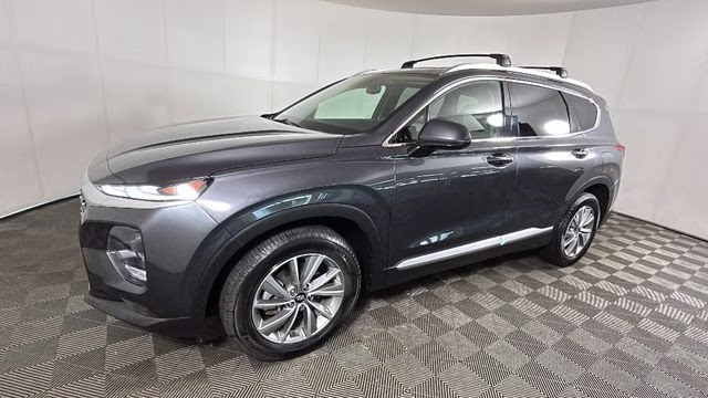 2020 Portofino Gray Hyundai Santa Fe SEL AWD SUV