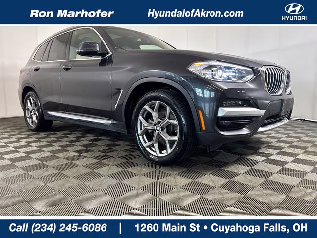 2021 Dark Graphite Metallic BMW X3 xDrive30i AWD SUV