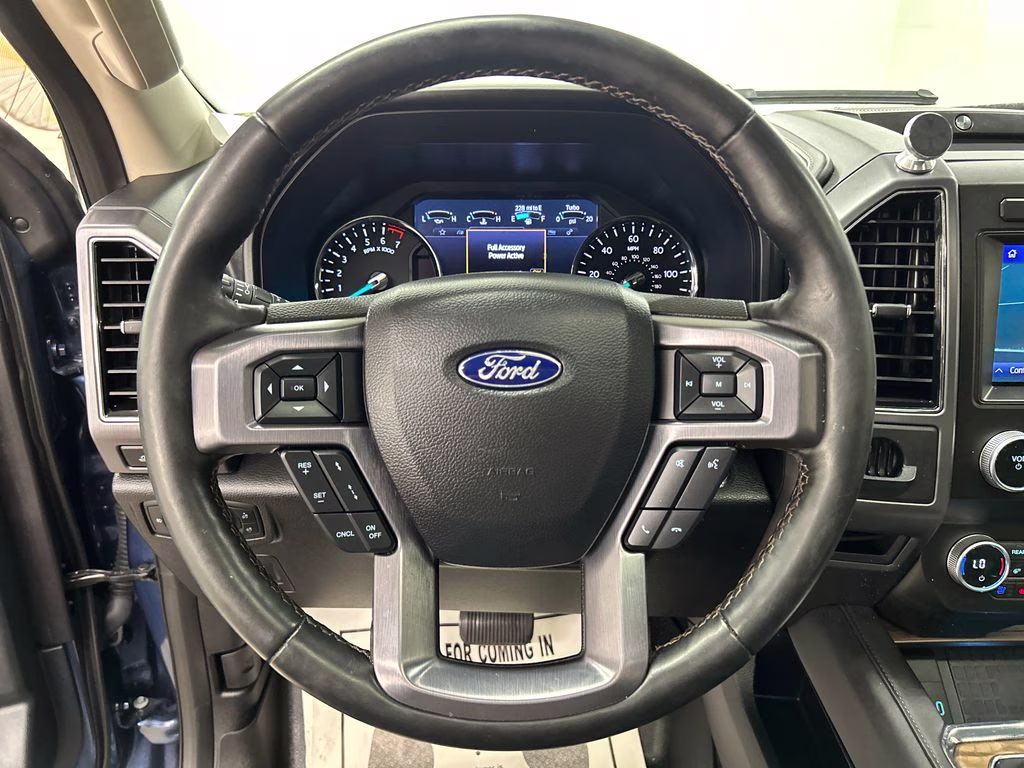 2020 Blue Metallic Ford Expedition Platinum RWD SUV