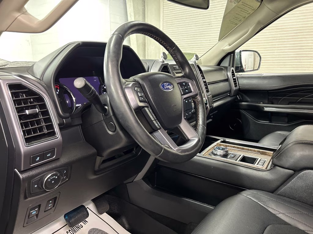 2020 Blue Metallic Ford Expedition Platinum RWD SUV