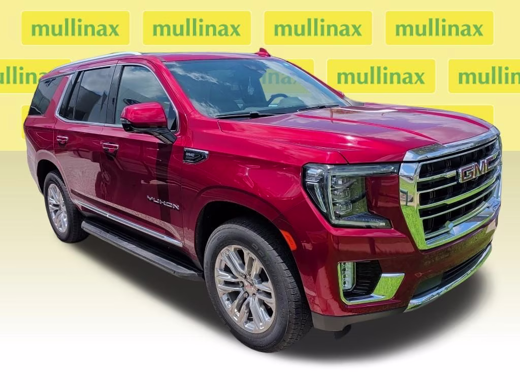 2023 Volcanic Red Tintcoat GMC Yukon SLT RWD SUV
