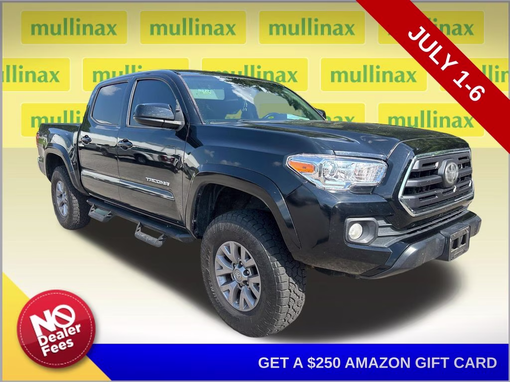 2019 Midnight Black Metallic Toyota Tacoma SR5 RWD Truck