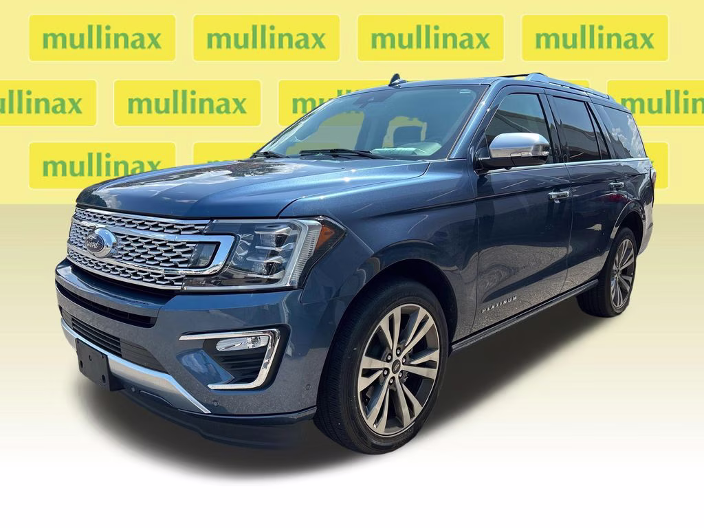 2020 Blue Metallic Ford Expedition Platinum RWD SUV