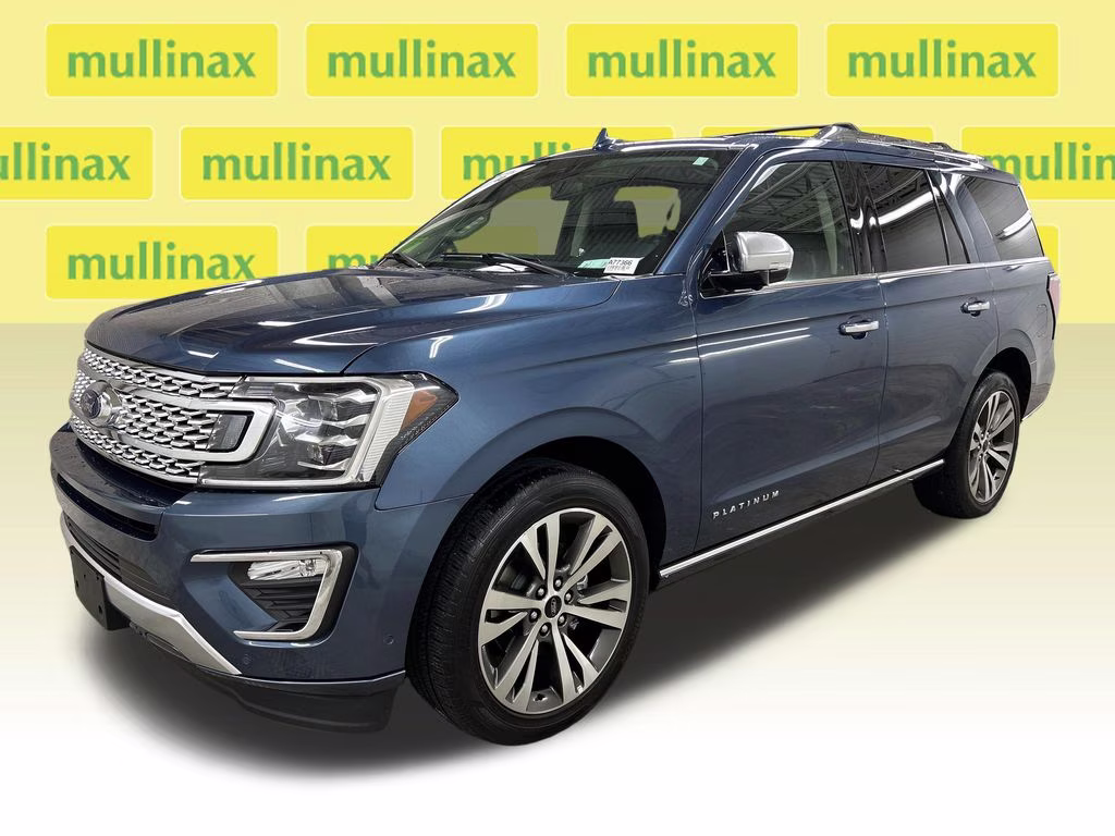 2020 Blue Metallic Ford Expedition Platinum RWD SUV
