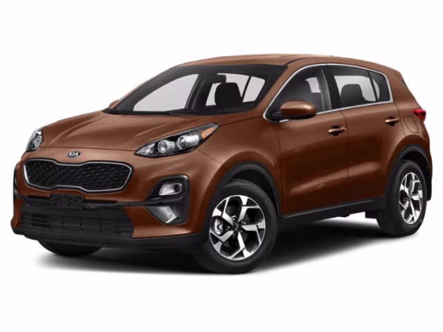 2021 Burnished Copper Kia Sportage LX FWD SUV