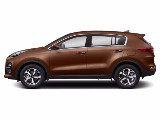 2021 Burnished Copper Kia Sportage LX FWD SUV