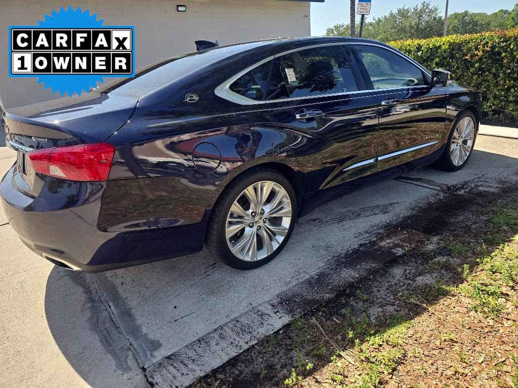 2018 Blue Velvet Metallic Chevrolet Impala Premier FWD Sedan