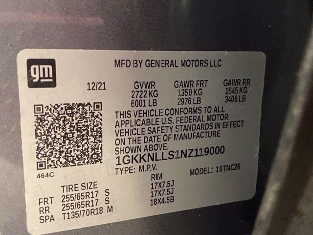 2022 Satin Steel Metallic GMC Acadia AT4 AWD SUV