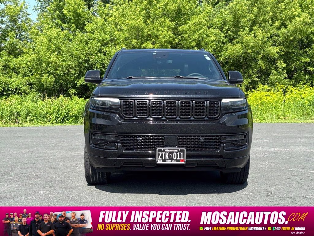 2022 Diamond Black Crystal Pearlcoat Jeep Wagoneer Series I 4X4 SUV