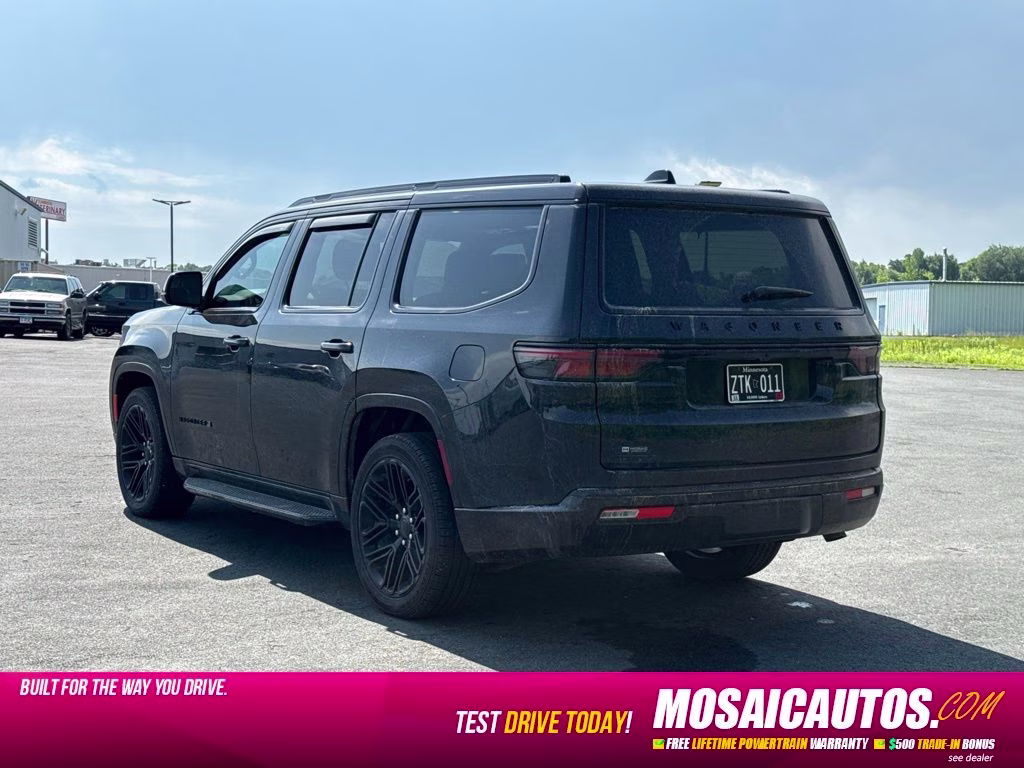 2022 Diamond Black Crystal Pearlcoat Jeep Wagoneer Series I 4X4 SUV