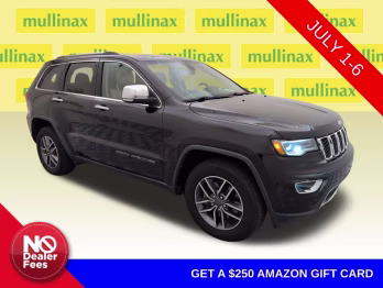 2019 Sangria Metallic Clearcoat Jeep Grand Cherokee Limited 4X4 SUV