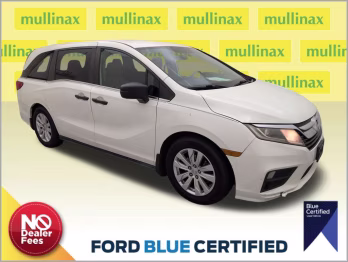 2019 White Diamond Pearl Honda Odyssey LX FWD Van