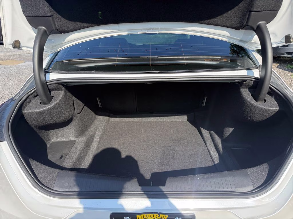 2023 Crystal White Tricoat Cadillac CT4 Luxury RWD Sedan