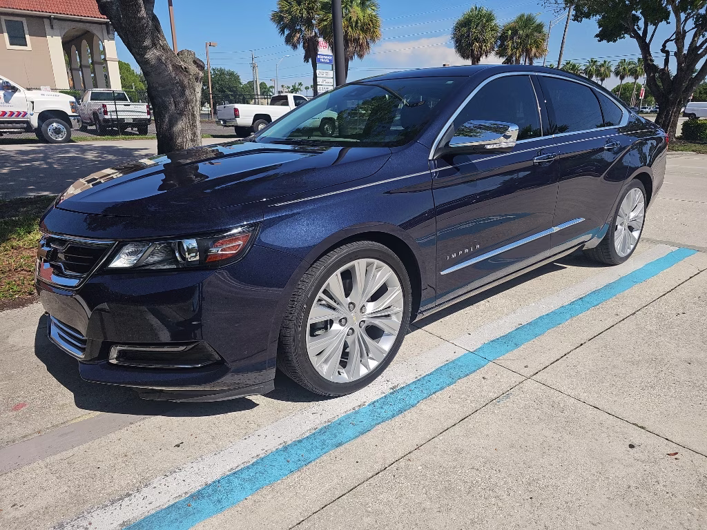 2018 Blue Velvet Metallic Chevrolet Impala Premier FWD Sedan