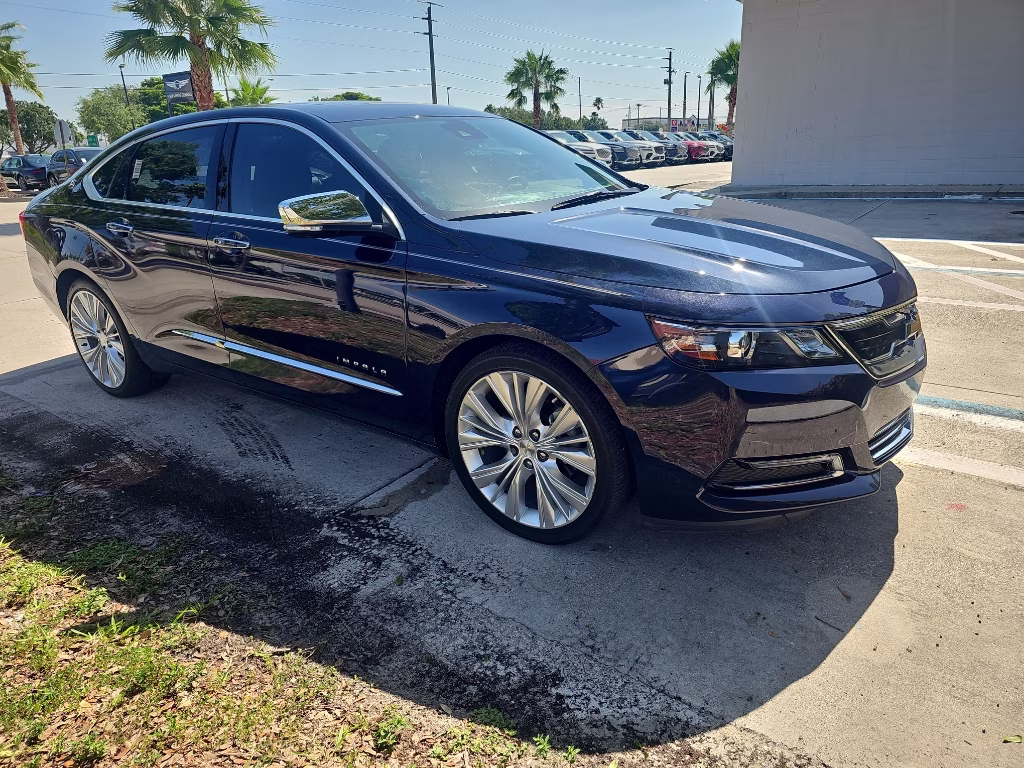 2018 Blue Velvet Metallic Chevrolet Impala Premier FWD Sedan