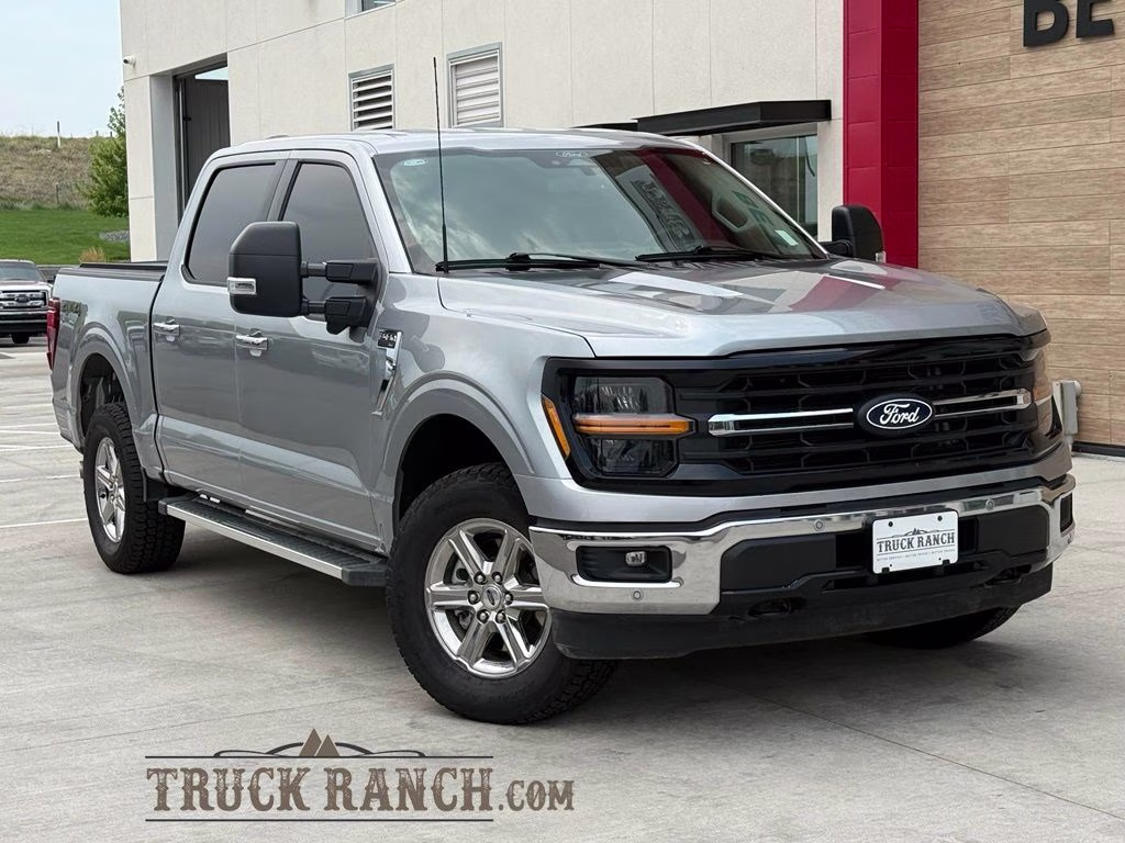 2024 Silver Metallic Ford F-150 XLT 4X4 Truck