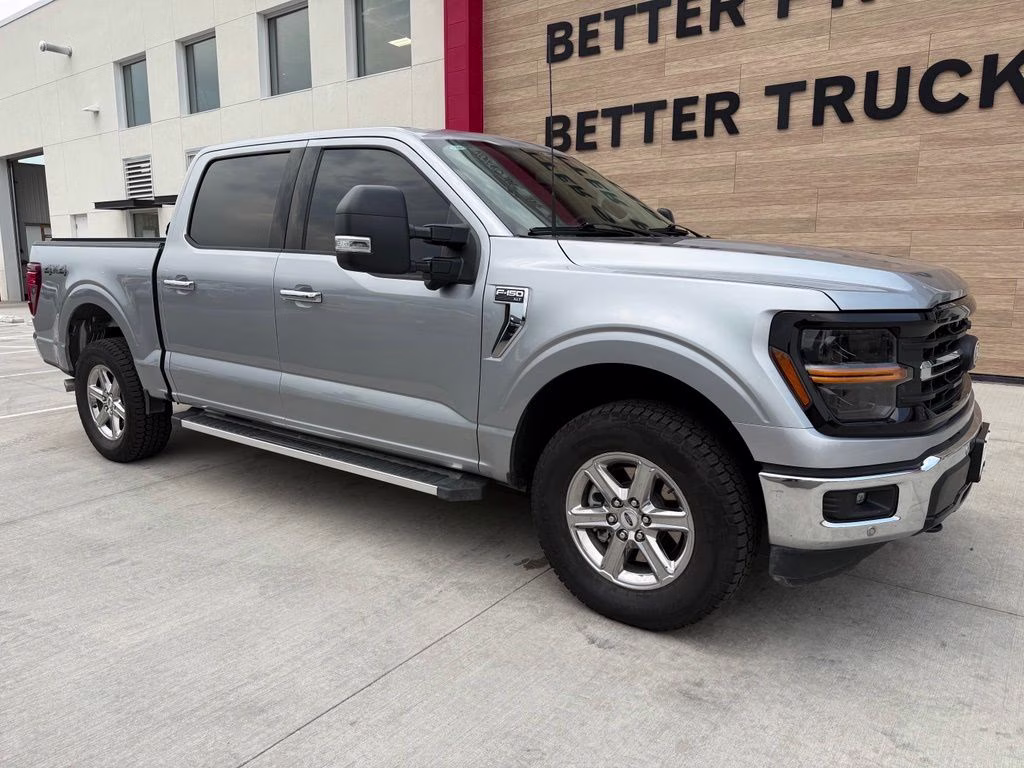 2024 Silver Metallic Ford F-150 XLT 4X4 Truck