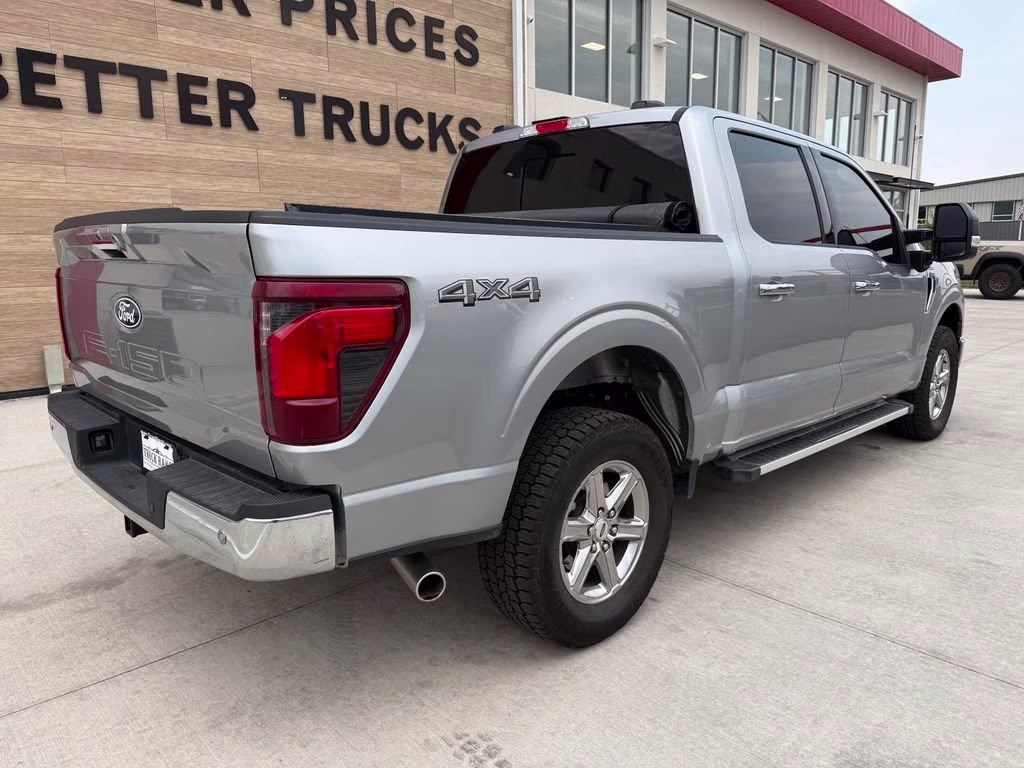 2024 Silver Metallic Ford F-150 XLT 4X4 Truck
