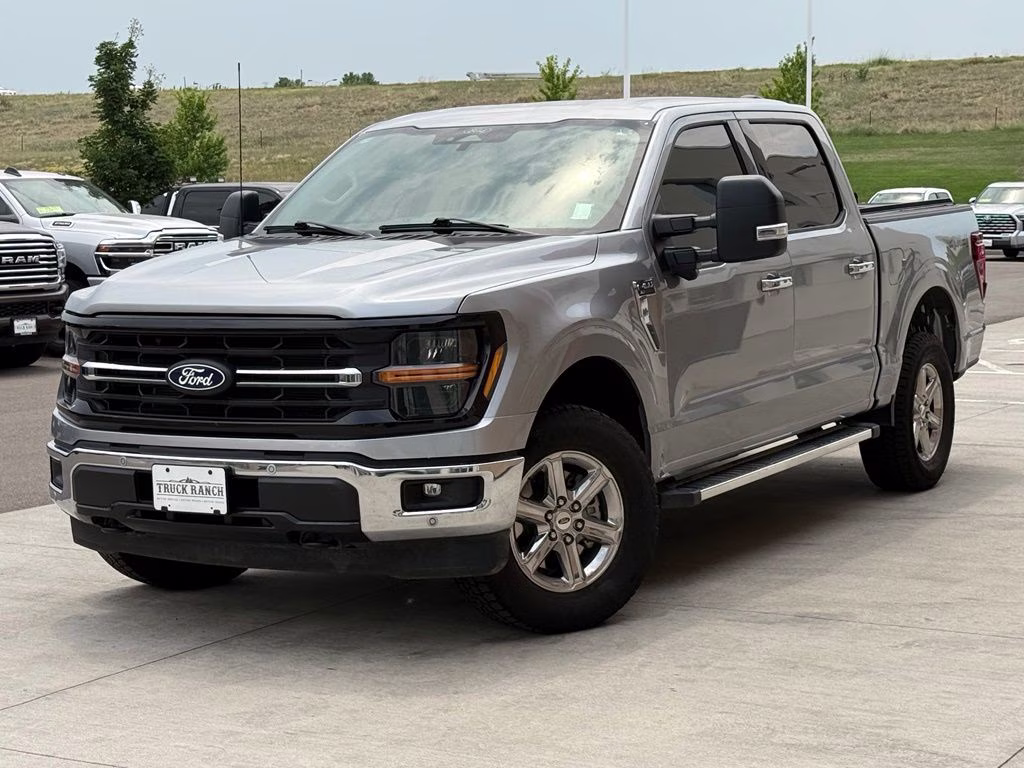 2024 Silver Metallic Ford F-150 XLT 4X4 Truck