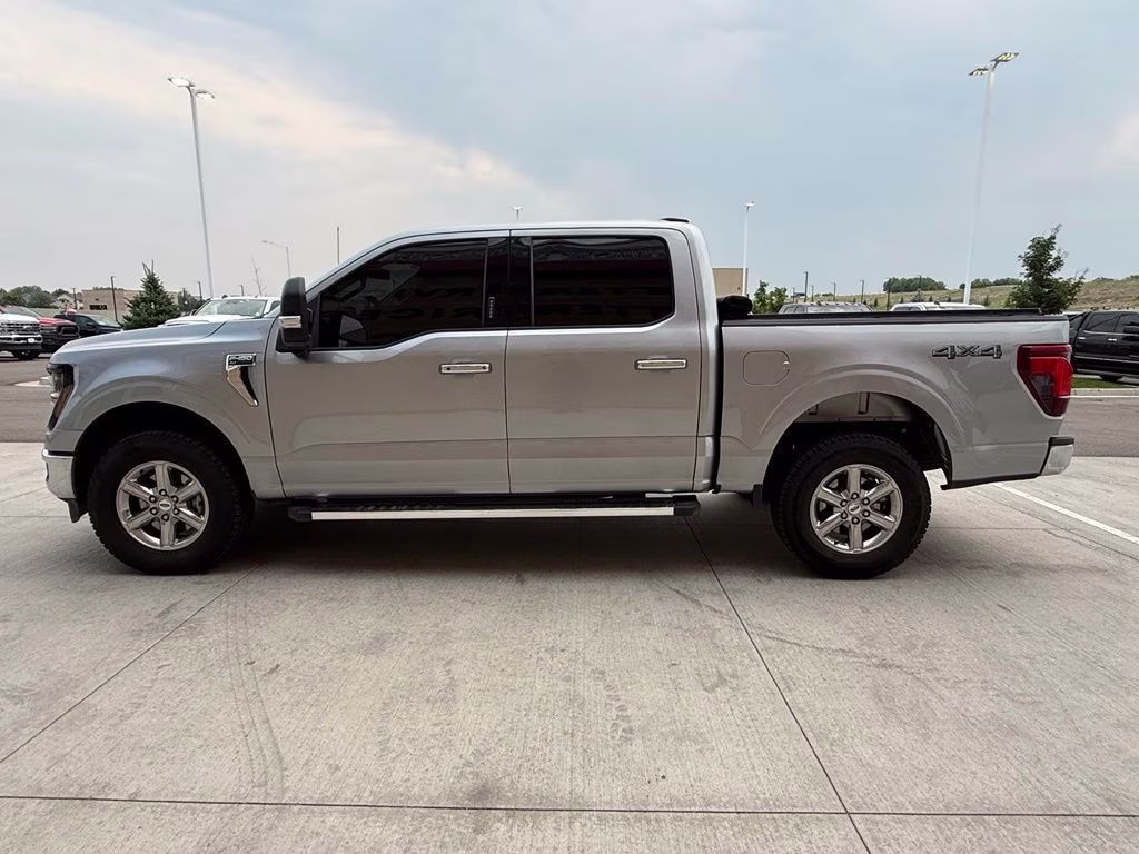 2024 Silver Metallic Ford F-150 XLT 4X4 Truck
