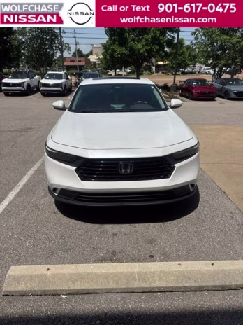 2024 Platinum White Pearl Honda Accord EX FWD Sedan