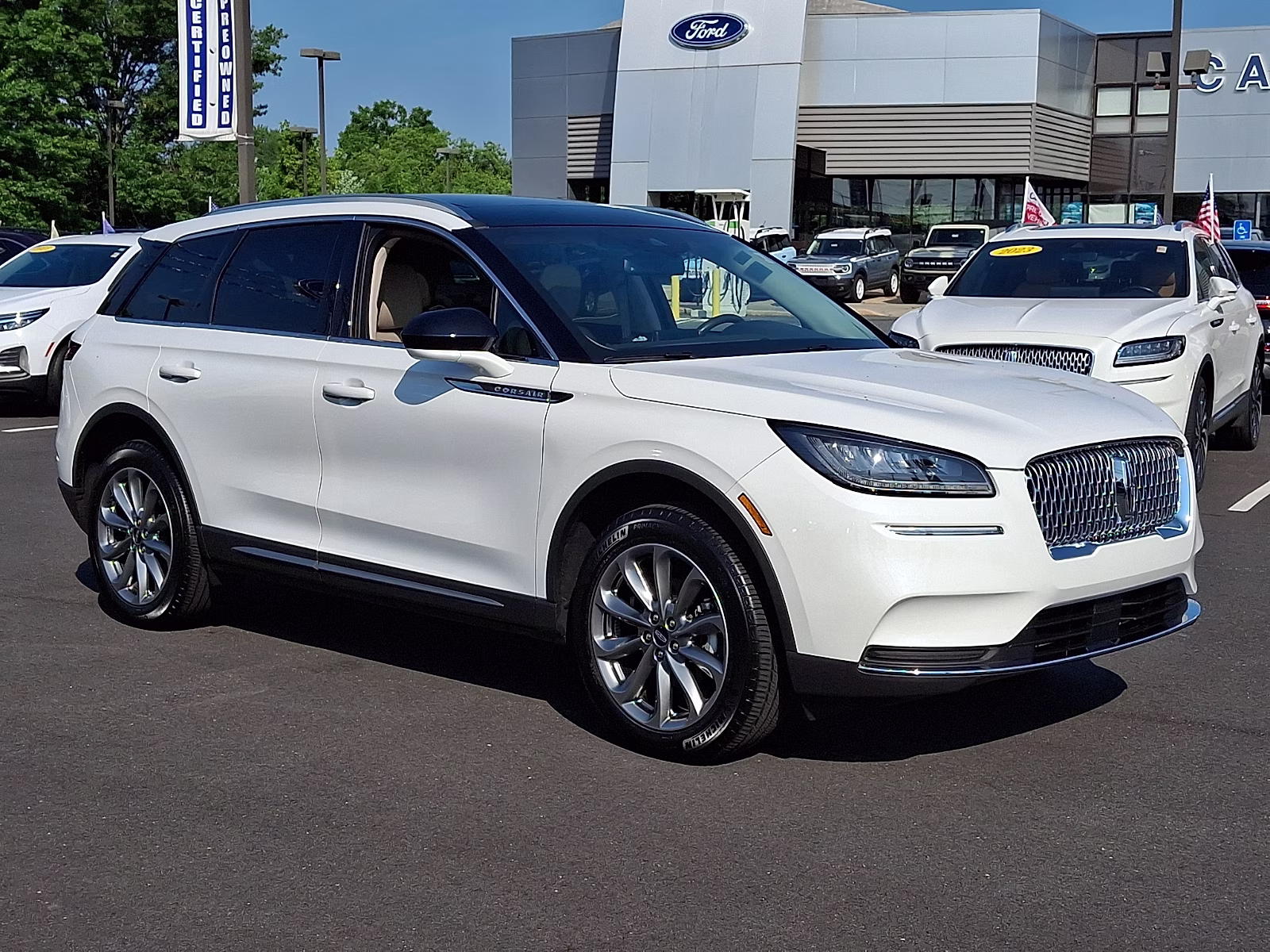 2022 Pristine White Metallic Tri-Coat - AZ Lincoln Corsair Standard AWD