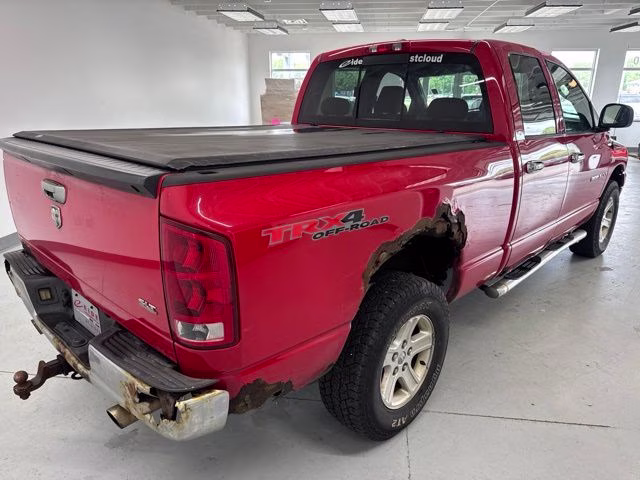 2006 Flame Red Clearcoat Dodge Ram 1500 SLT 4X4 Truck