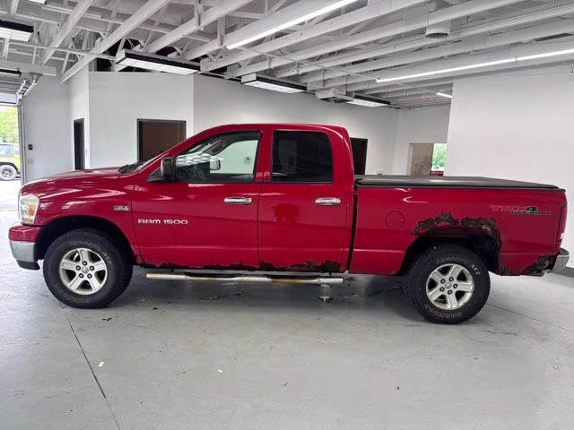 2006 Flame Red Clearcoat Dodge Ram 1500 SLT 4X4 Truck