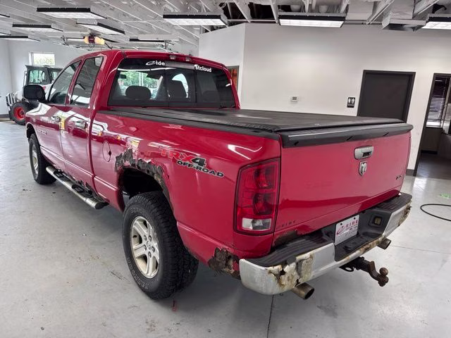 2006 Flame Red Clearcoat Dodge Ram 1500 SLT 4X4 Truck