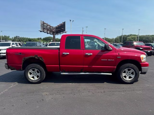 2006 Flame Red Clearcoat Dodge Ram 1500 SLT 4X4 Truck