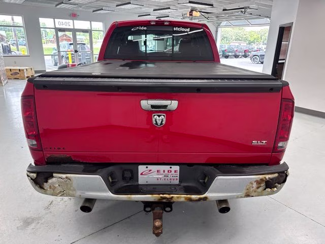 2006 Flame Red Clearcoat Dodge Ram 1500 SLT 4X4 Truck