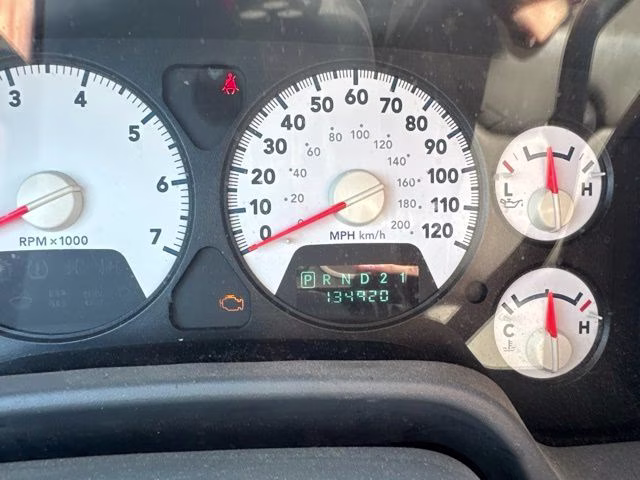 2006 Flame Red Clearcoat Dodge Ram 1500 SLT 4X4 Truck
