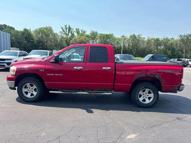 2006 Flame Red Clearcoat Dodge Ram 1500 SLT 4X4 Truck