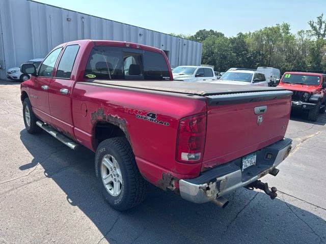 2006 Flame Red Clearcoat Dodge Ram 1500 SLT 4X4 Truck