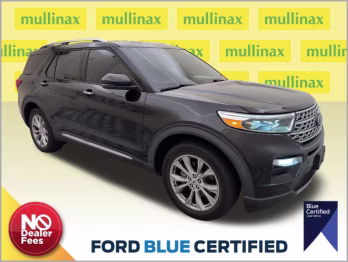 2020 Black Metallic Ford Explorer Limited 4X4 SUV